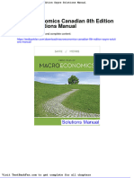 Dwnload Full Macroeconomics Canadian 8th Edition Sayre Solutions Manual PDF