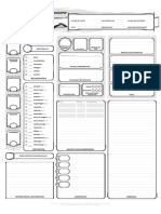 Blanko Charactersheet