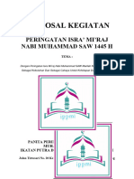 Proposal Kegiatan Isra' Mi'raj Nabi Muhammad 1445 H