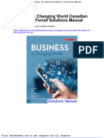 Dwnload Full Business A Changing World Canadian 6th Edition Ferrell Solutions Manual PDF