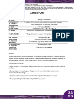 Design Competition Action Plan