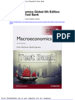Dwnload Full Macroeconomics Global 6th Edition Blanchard Test Bank PDF
