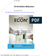 Dwnload Full Econ Micro 6th Edition Mceachern Test Bank PDF