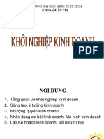 Khởi Nghiệp Kinh Doanh - 1TC