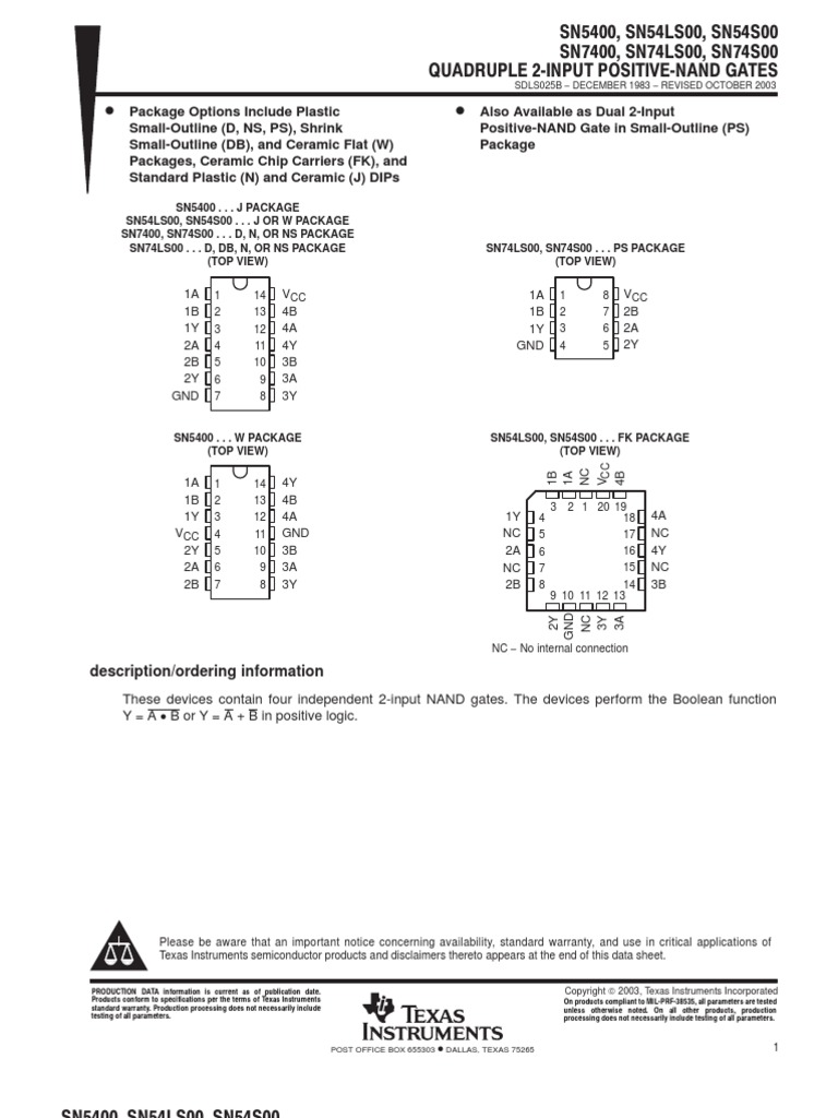 1a 1B 1y 2a 2B 2y GND V 4B 4a 4y 3B 3a 3y V 2B 2a 2y 1a 1B 1y GND | PDF ...