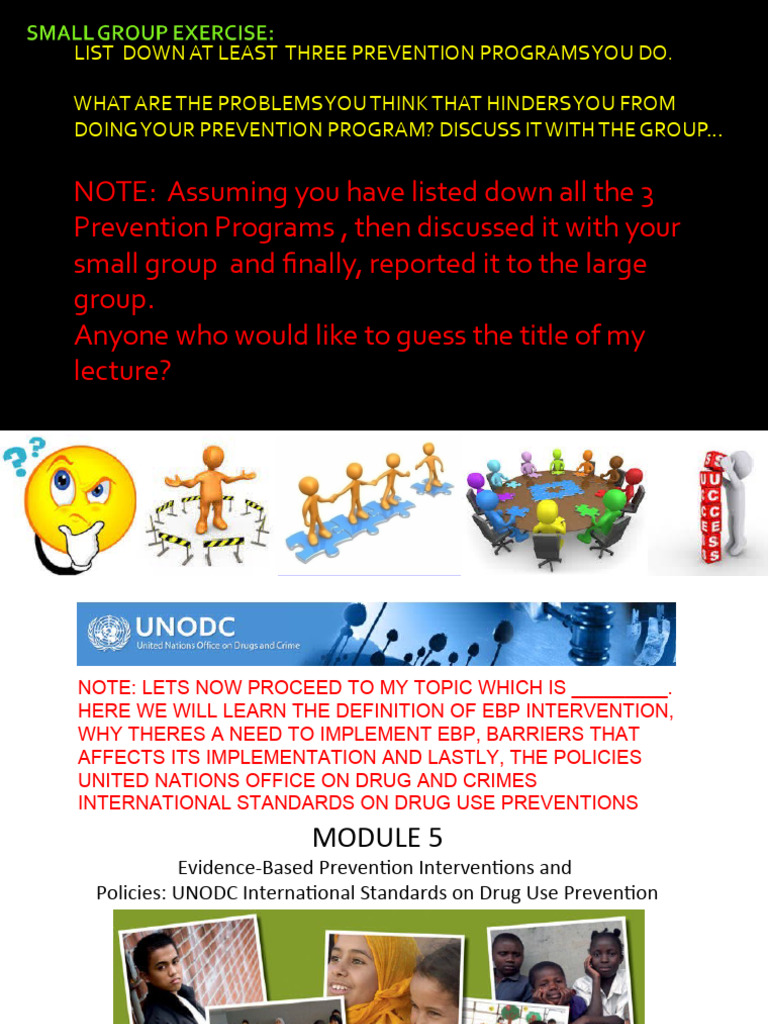 Evidence-Based Drug Prevention Strategies | PDF | Evidence Based ...