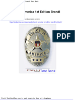 Dwnload Full Police in America 1st Edition Brandl Test Bank PDF