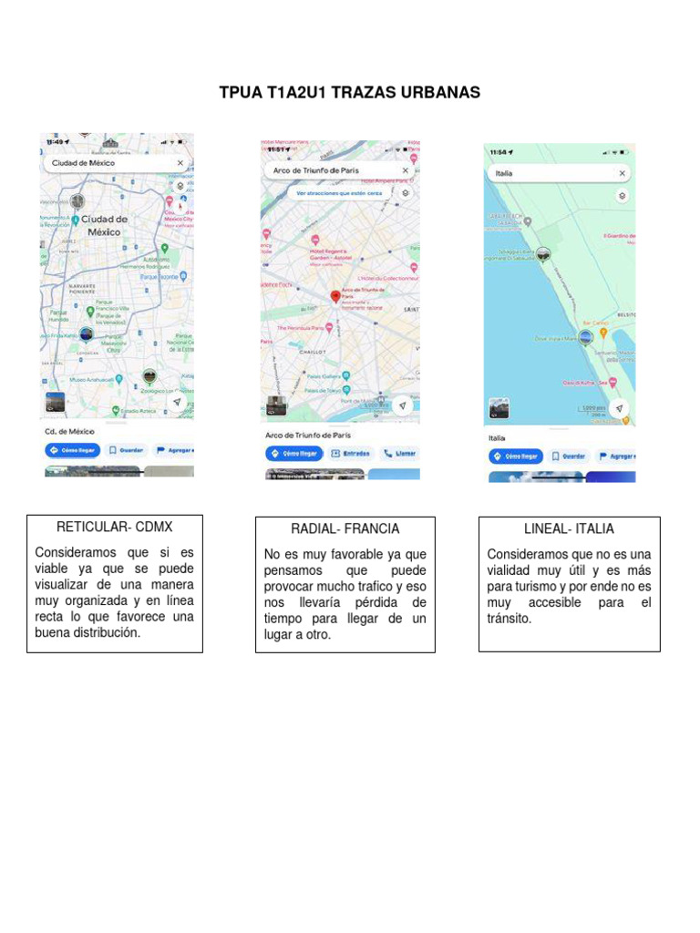 Análisis de Vialidades Urbanas | PDF