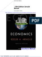 Dwnload Full Economics 12th Edition Arnold Solutions Manual PDF