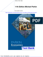 Dwnload Full Economics 11th Edition Michael Parkin Test Bank PDF