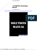 Dwnload Full Economics 1st Edition Acemoglu Solutions Manual PDF