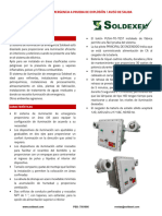 Sistema de Iluminación de Emergencia A Prueba de Explosión