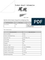 D-A64 Product Detail Information: Reed Auto Switch General Purpose/Tie-rod Mounting Style