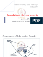 Foundations of Cyber Security