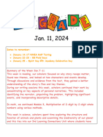 Grade 4 Weekly Newsletter-1