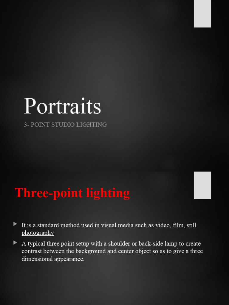 Studio Lighting - Lesson 2 | PDF | Imaging | Electrodynamics