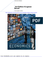 Dwnload Full Economics 3rd Edition Krugman Solutions Manual PDF