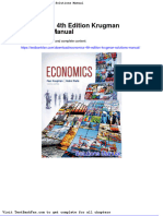 Dwnload Full Economics 4th Edition Krugman Solutions Manual PDF