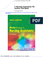 Dwnload Full Textbook For Nursing Assistants 7th Edition Sorrentino Test Bank PDF
