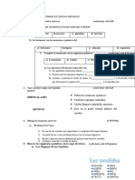 Cuestionario de Ciencias Naturales Sexto Segundo Quimestre