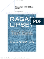Dwnload Full Economics Canadian 13th Edition Ragan Test Bank PDF