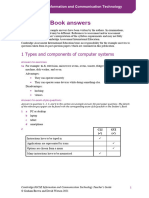 ICT 3rd Edition Exerciese Complete - Answers