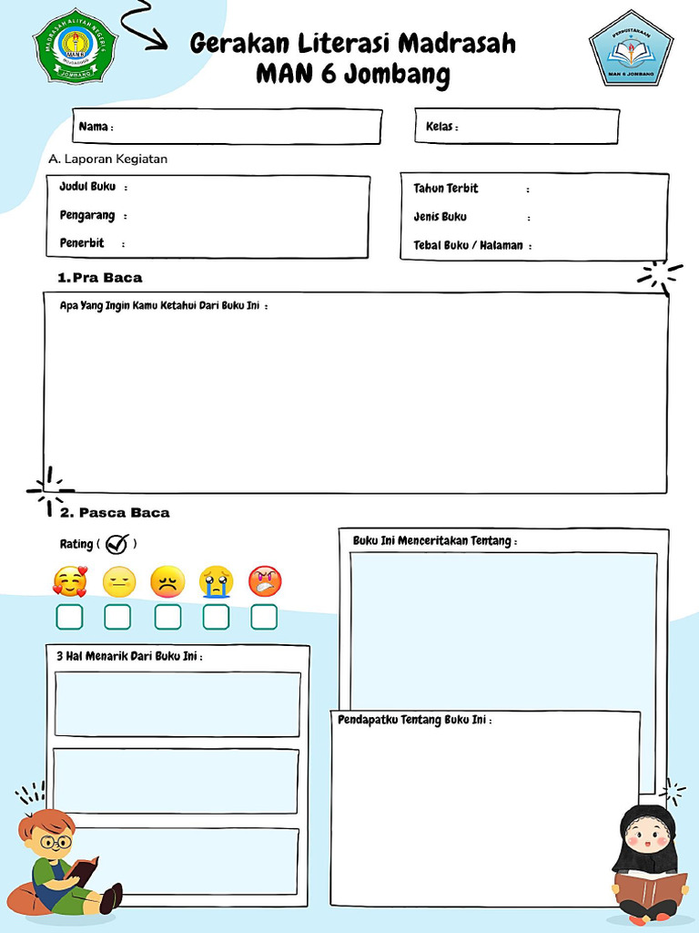 Form Resume Literasi 2023 PDF