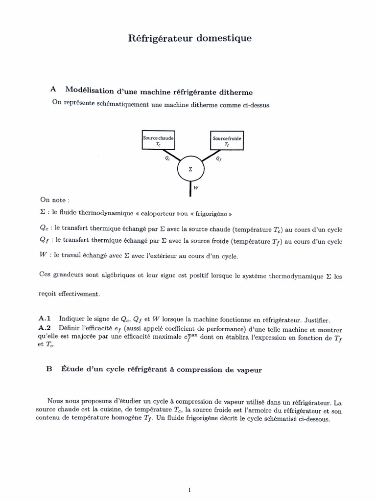 Tableau de refroidissement du compresseur d'un réfrigérateur avec