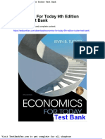 Dwnload Full Economics For Today 9th Edition Tucker Test Bank PDF