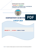 Fichier de Projet Exposition Scientifique Aseep 2024