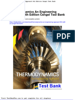 Dwnload Full Thermodynamics An Engineering Approach 8th Edition Cengel Test Bank PDF