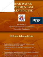 Dasar-Dasar Implementasi Telemedicine