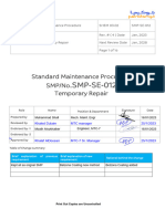 SMP-SE-012 Temporary Repair