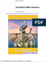 Dwnload Full Prealgebra 2nd Edition Miller Solutions Manual PDF