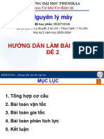 Hướng dẫn làm bài tập lớn NLM - Đề 2