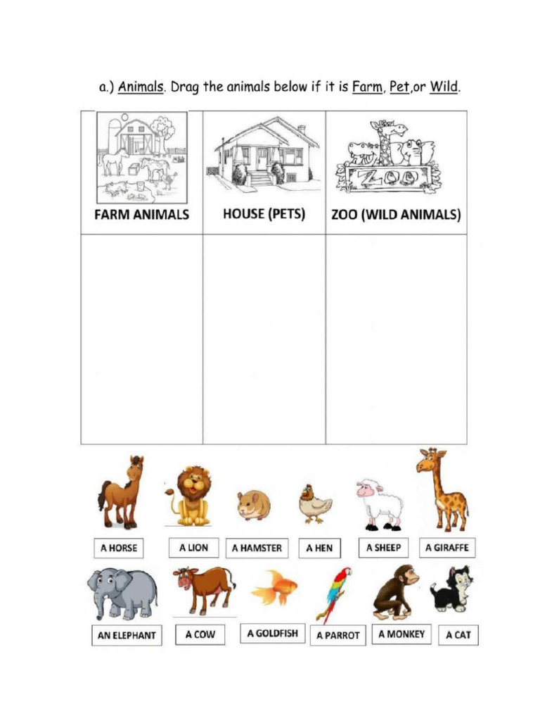 Wild Animals | PDF