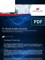PT. Wiralab Analitika Solusindo Company Profile 2022