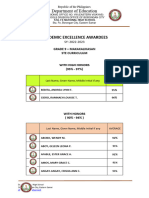 9 Makakalikasan Honors For Recognition