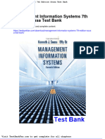 Dwnload Full Management Information Systems 7th Edition Sousa Test Bank PDF