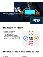 Pengelolaan Risiko Di MFK