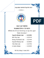 Report Marketing Plan of Apple