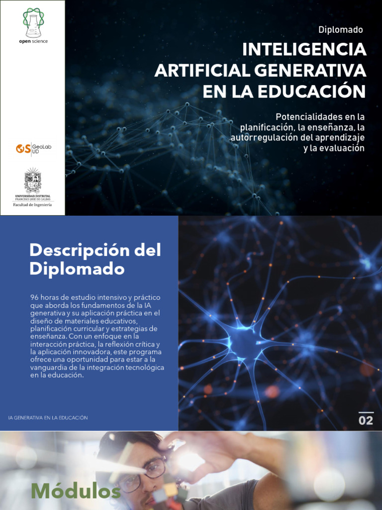 Diplomado en IA Generativa Educativa | PDF | Inteligencia artificial ...