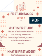 First Aid Basics 