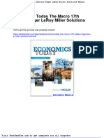 Dwnload Full Economics Today The Macro 17th Edition Roger Leroy Miller Solutions Manual PDF