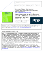 Monitoring Urban Sprawl in Germany Gis Based Measurement and Assessment Approach