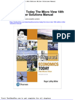 Dwnload Full Economics Today The Micro View 18th Edition Miller Solutions Manual PDF