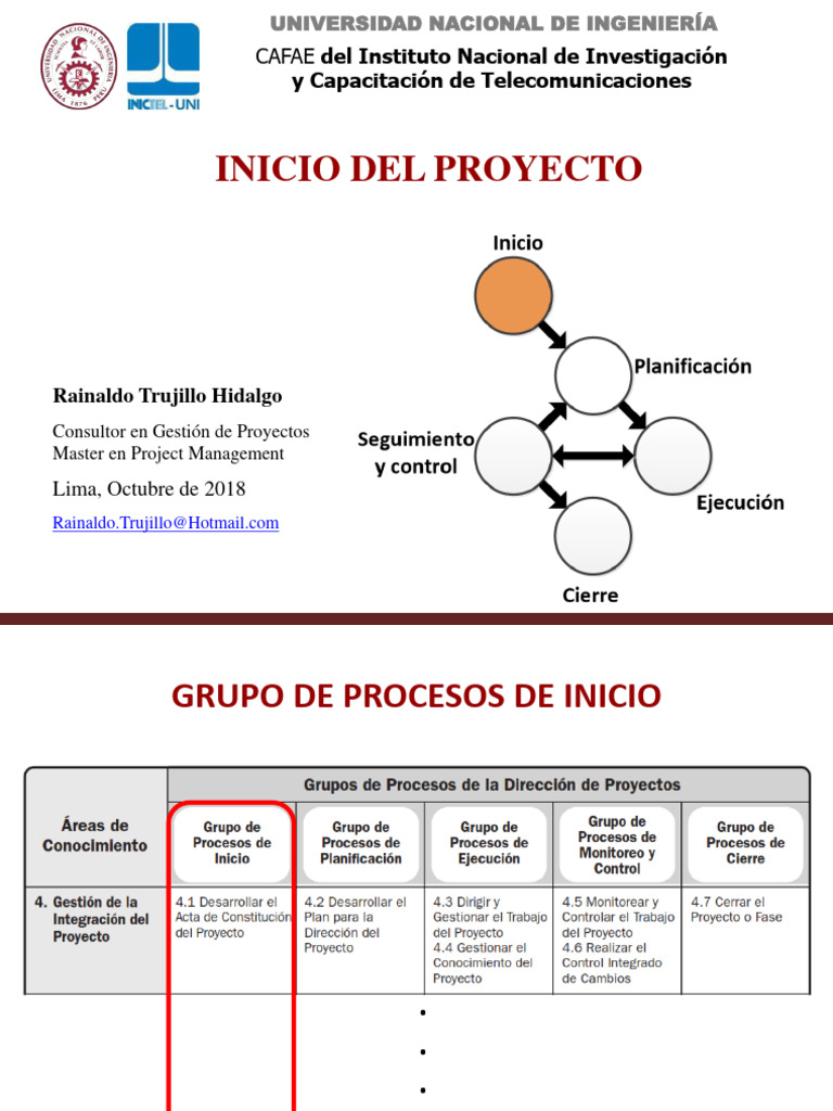 Inicio Del Proyecto | PDF | Business | Hormigón
