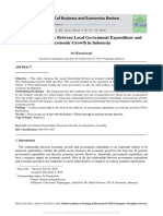 Granger Causality Between Local Government Expenditure and Economic Growth Indonesia