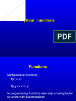 5 Python Functions