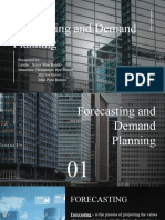 Group 7 Forecasting and Demand Planning